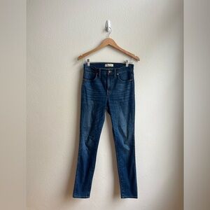 Women’s Madewell 10” High Rise Skinny Denim Jeans, Size 27